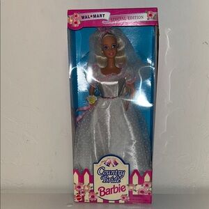 1994 Country Bride Barbie Walmart Special Edition NRFB